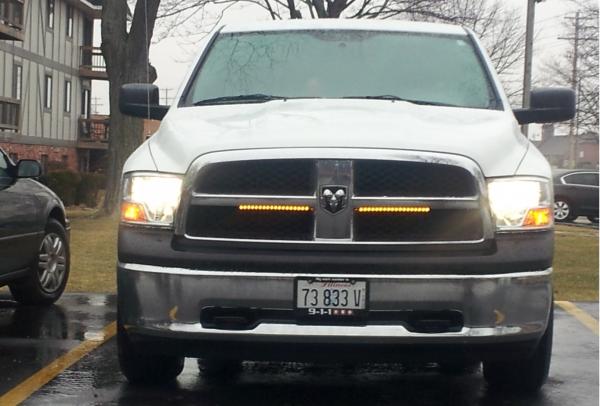 daylight view of LED's