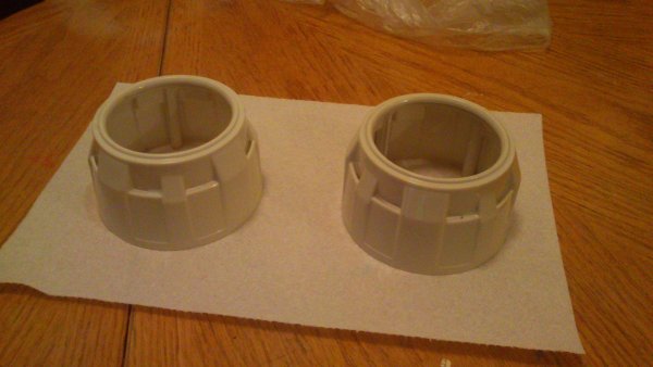 Dechromed shrouds
