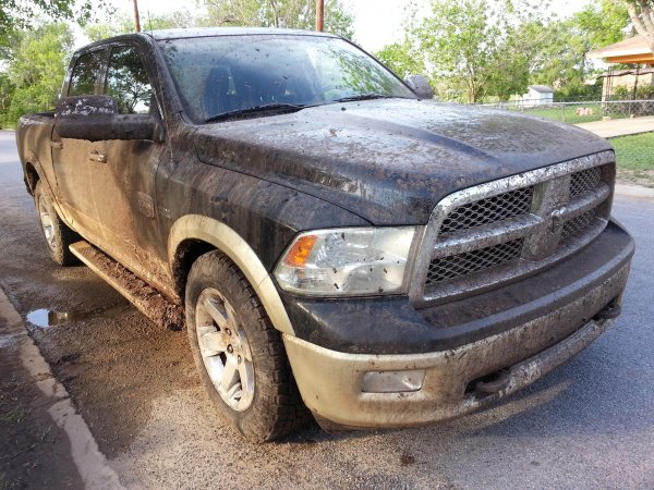 Dirty Ram Right Front View