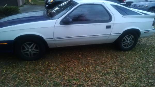 Dodge Daytona like I had,think it was a '90 with V6 3.0ltr