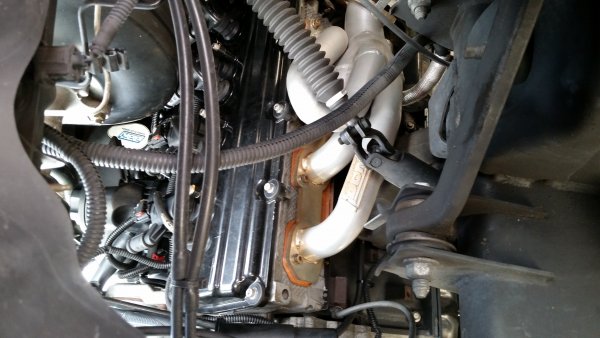 Driver side when complete