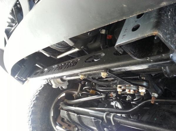 DT Profab steering brace. Adds protection to the smart bar as well.