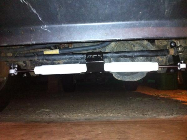 Dual steering stabilizers