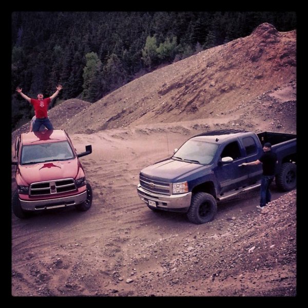 exploring the gravel pit