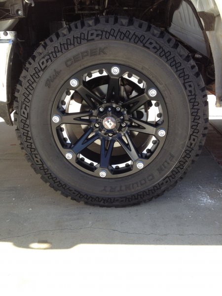 Finished wheel