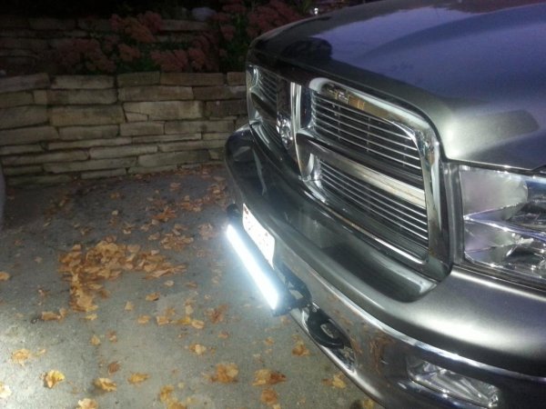 First mod - 20" LED Light Bar