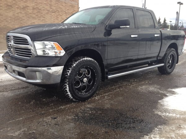 Fresh out of the car wash with the new wheels and tires.