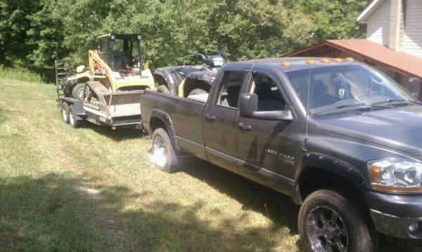Friend Johns Cummins for a weekend of riding