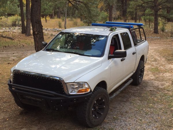 front bumper ram