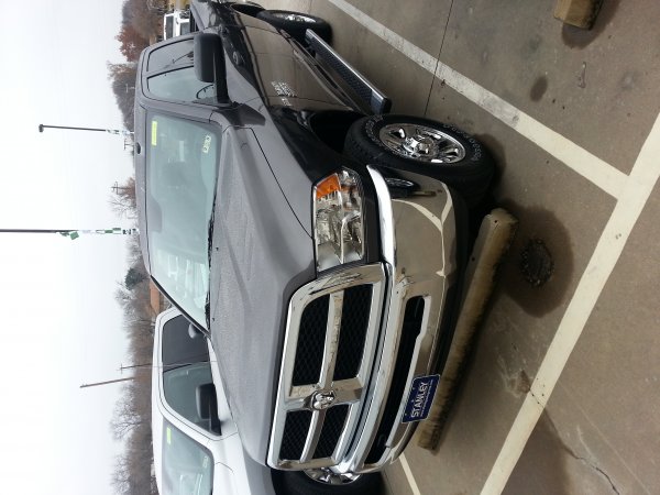 Gray truck
