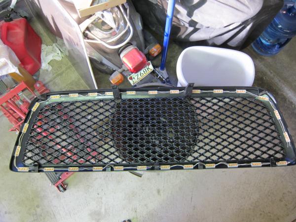 Grill led backside