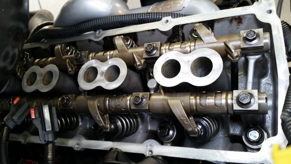 Heads were cleaner after installed for a month or so. RP HPS will be the only oil in my truck.