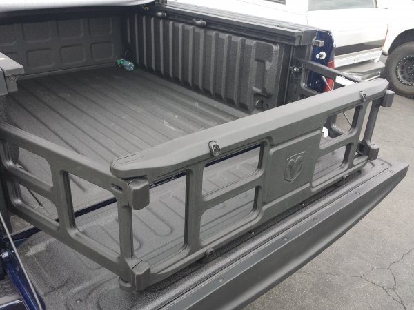 I was pretty impressed with the quality of  the factory bedliner and bed extender.