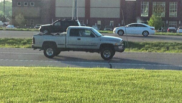 I was spotted by a friend on my way to work. Beautiful picture!