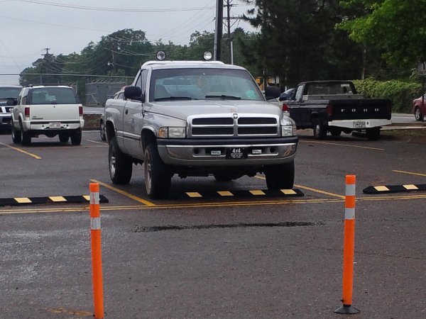 If you don't look back after you park you bought the wrong truck! :)