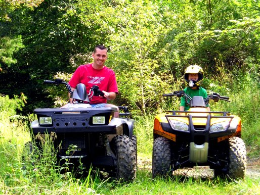 James & Cj 4 wheeling