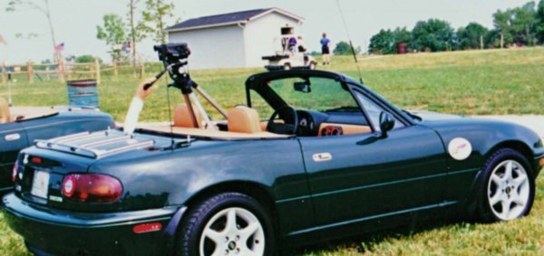 James my sons Miata