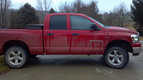 Just after I installed the HBS 2.5" leveling kit
