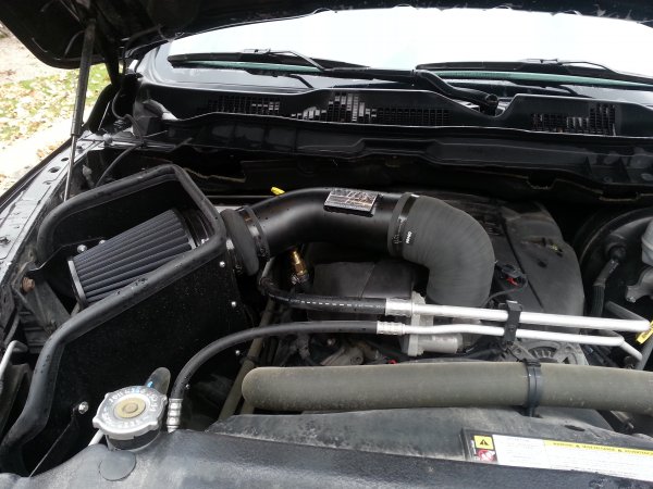K&N BlackHawk cold air intake