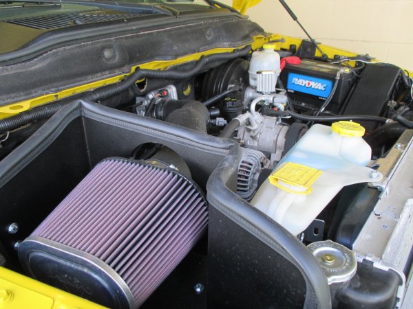 K&N CAI w/breather filter isolation.