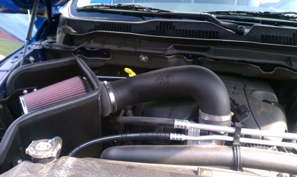 K&N intake system