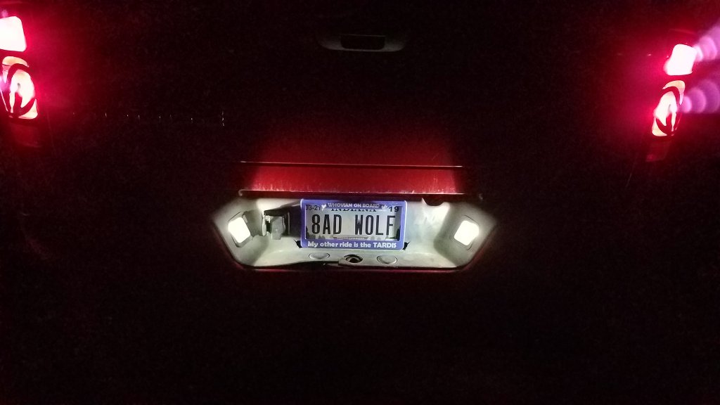 LED License Plate Lights