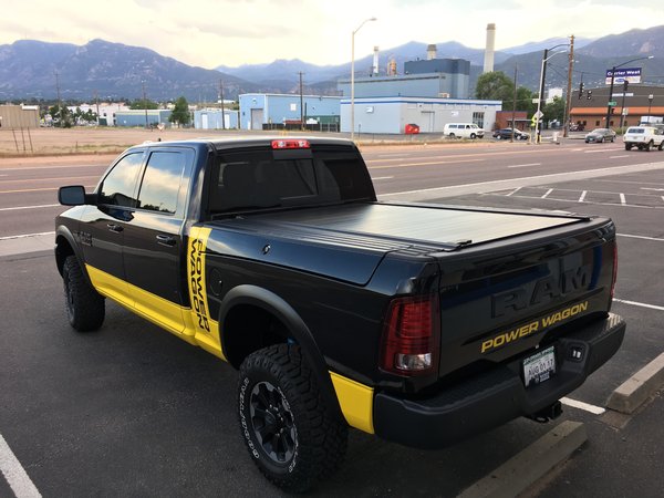 left rear yellow