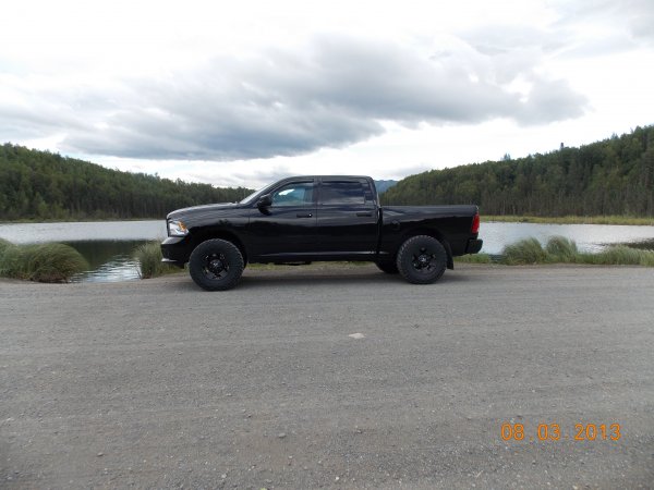 leveled and new wheels and tires