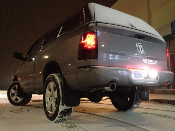 Leveled, LED bulbs all around, LED Tailgate bar, Tinted Tails