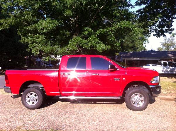 Leveled... need bigger wheels and tires now
