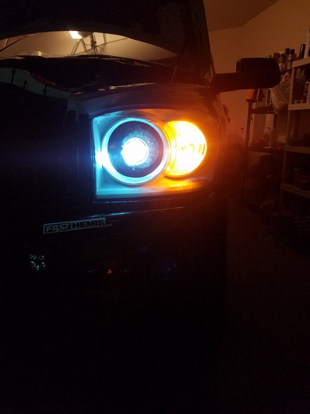 low beam