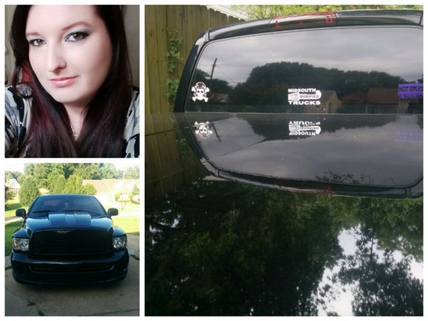 Me, my Ram and of course got to rep my decal :)