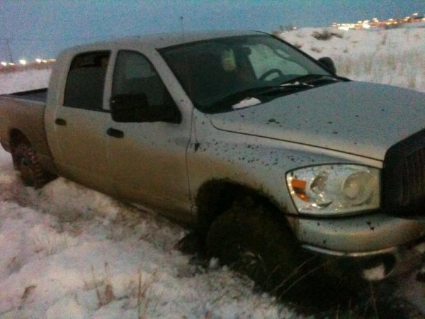 Mid December, still found the mud!