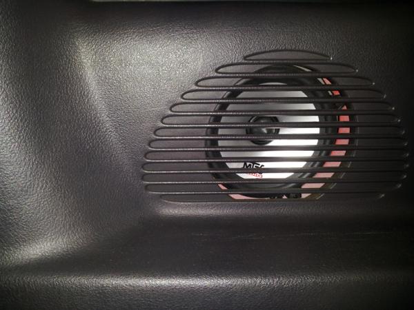 MTX front and rear speakers