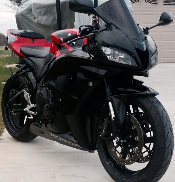 My 08 honda cbr 600 RR