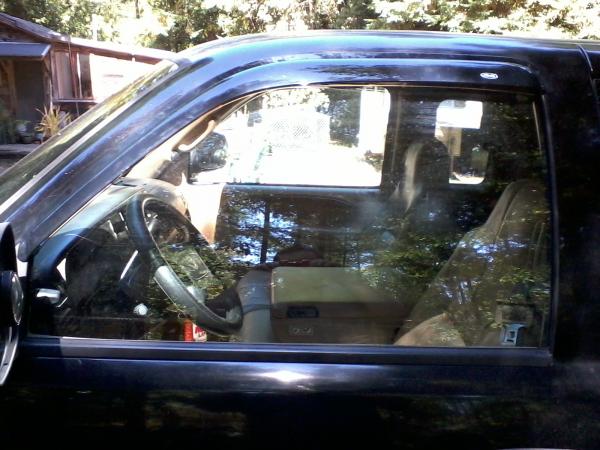 My AVS window shades that i put on, i think they were well worth the time and money.