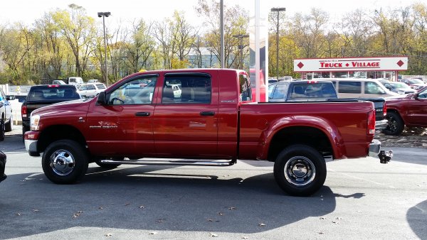 My new/old truck. Named her Scarlett. She pulled my heavy RV  from Pennsylvania to Orlando FL  with no problems at all.