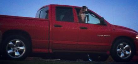 My truck and My boxer Mopar...think I love Dodge?