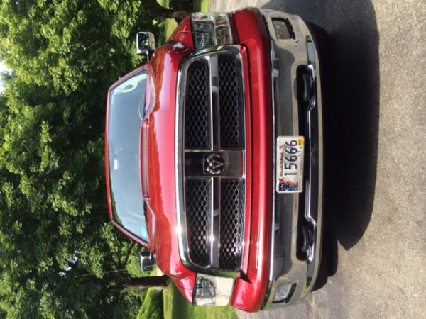 New Hood scoop installed