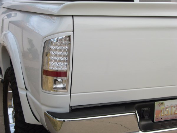 New painted tail lights.