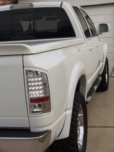 New painted tail lights.