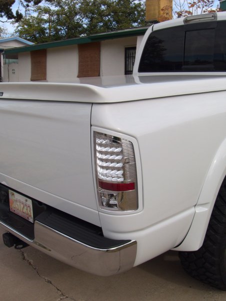 New painted tail lights.