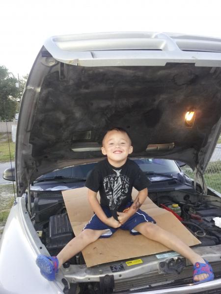 One (kid) power.
