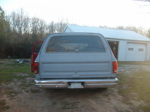 Oredering roll-pan with recessed license plate and putting hidden hitch on.