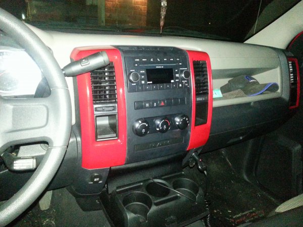 painted dash