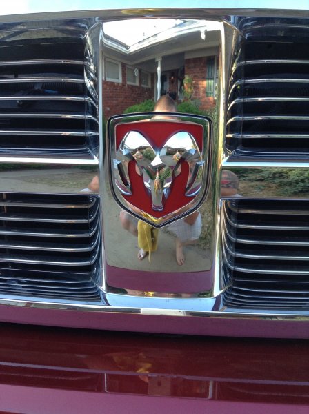 Painted emblem