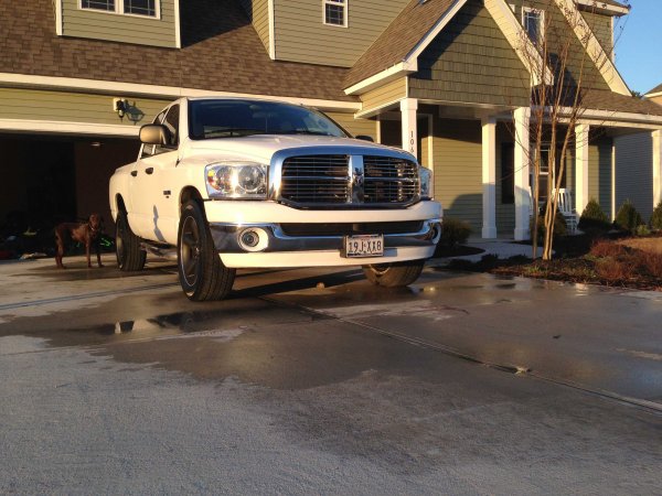 Painted the bottom lip to match and added halo fog lights