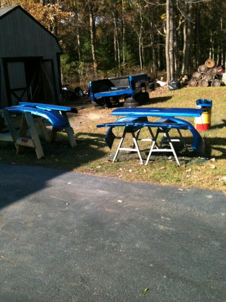 parts painted