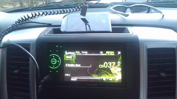 Pioneer AVH P1400 DD
Seagate GoFlex 500gb Hard Drive