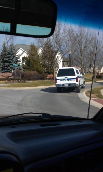 POLICE DODGE RAM